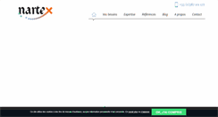Desktop Screenshot of nartex.fr